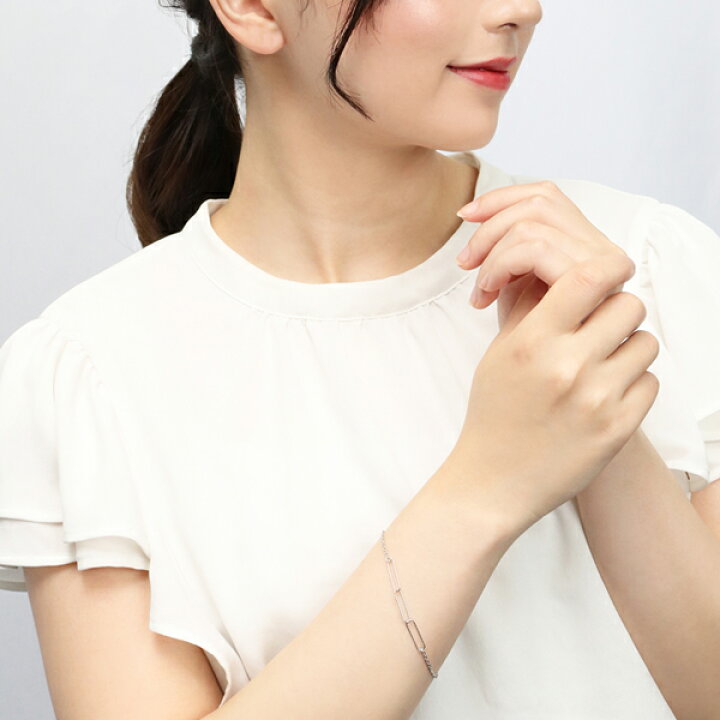 楽天市場】ピンキー&ダイアン チェーンデザイン シルバーブレスレット 