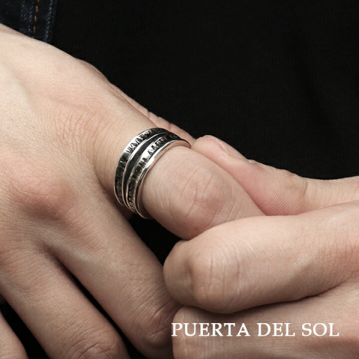 楽天市場】PUERTA DEL SOL メッセージ リボン 2連 リング 7〜23号 指輪 