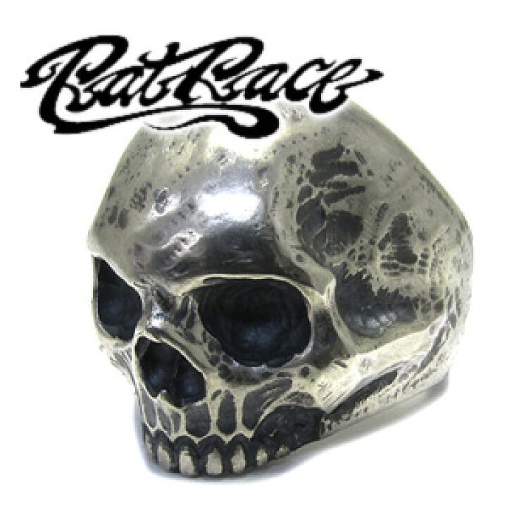 楽天市場】RAT RACE ラットレース スタンダードスカル アイボリー 