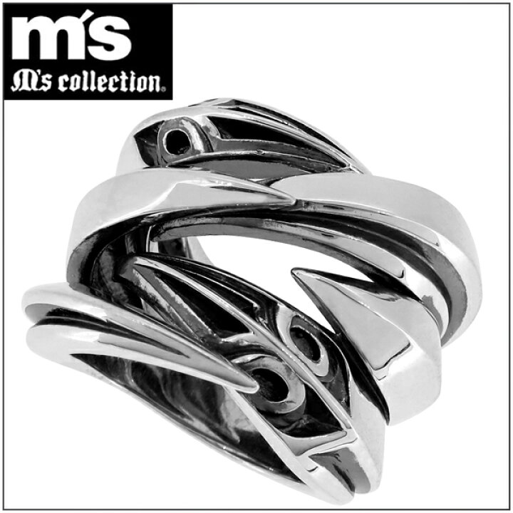 楽天市場 ハード シャープ シルバーリング 15 25号 M S Collection メンズ リング シルバー シルバー925 男性 指輪 クロー 爪 透かし 葉 リーフ トライバル 紋章 銀の蔵 プレゼント 人気 おしゃれ 新宿 銀の蔵