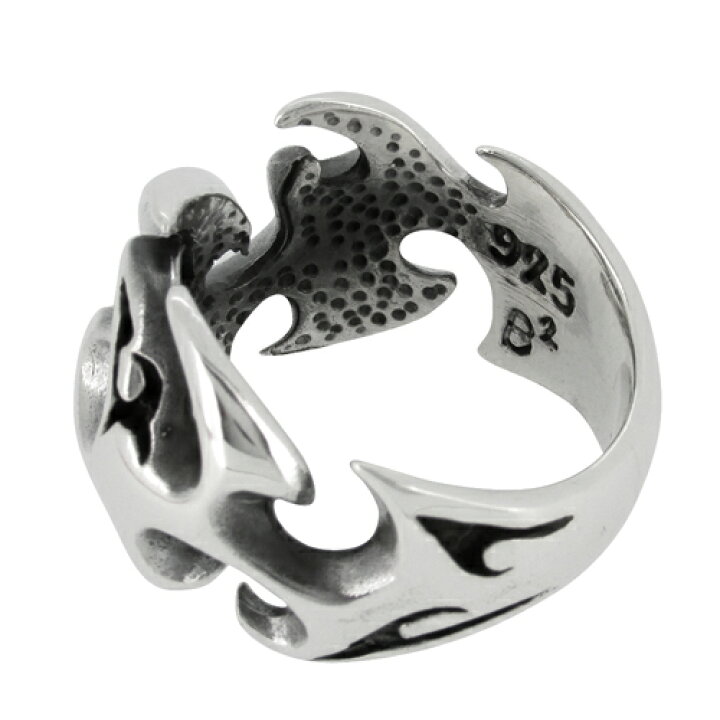 楽天市場】ワイルド トライバル シルバーリング 17〜23号 シルバー  