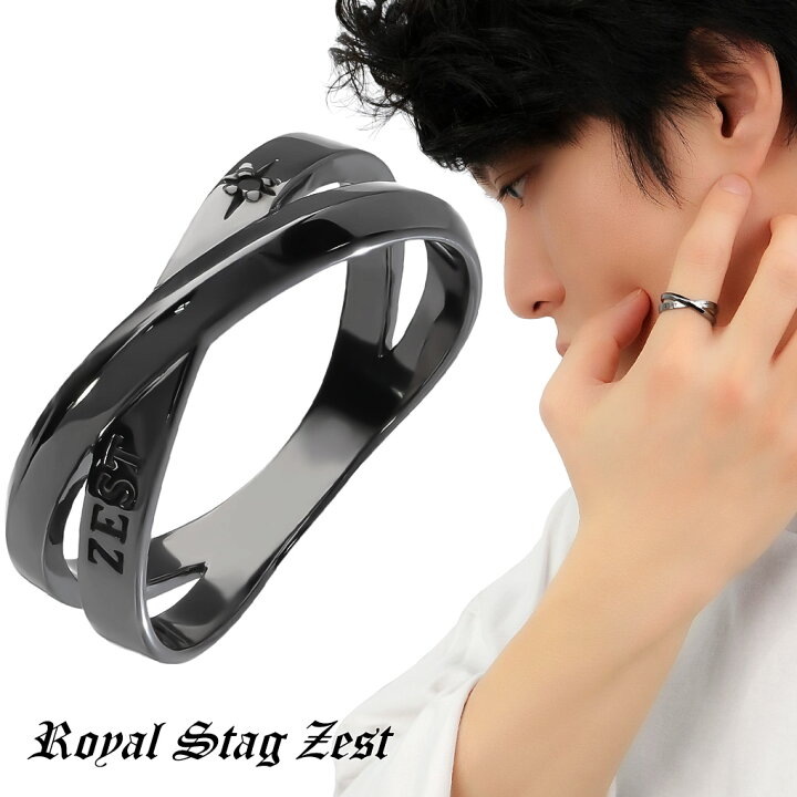 楽天市場】Royal Stag Zest ブラック 二連風 クロス ブラック 