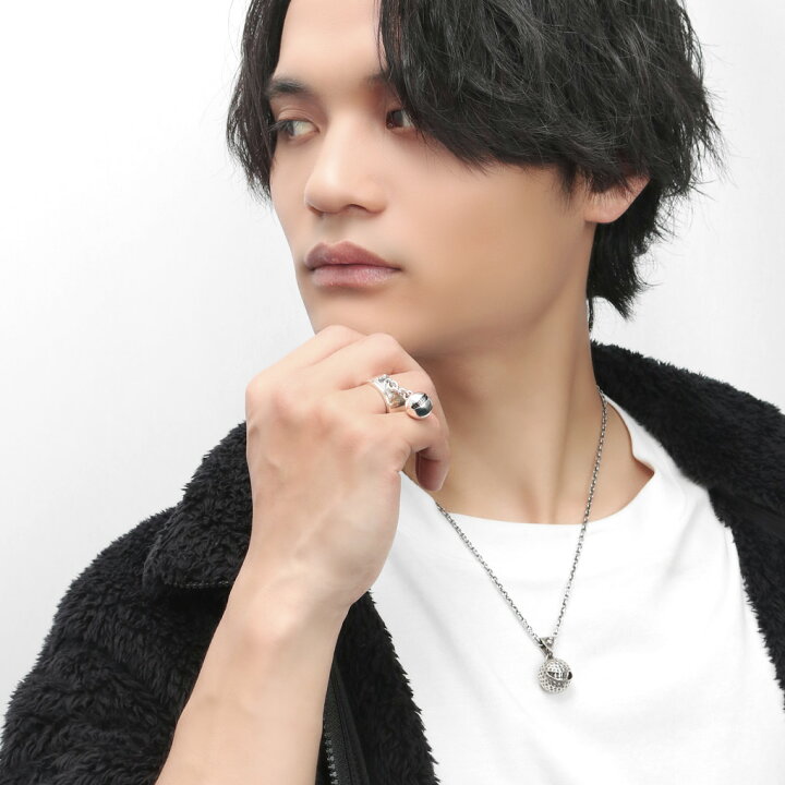 楽天市場】smile_mammy スマイルボール 鎖 リング 指輪 13〜22号 