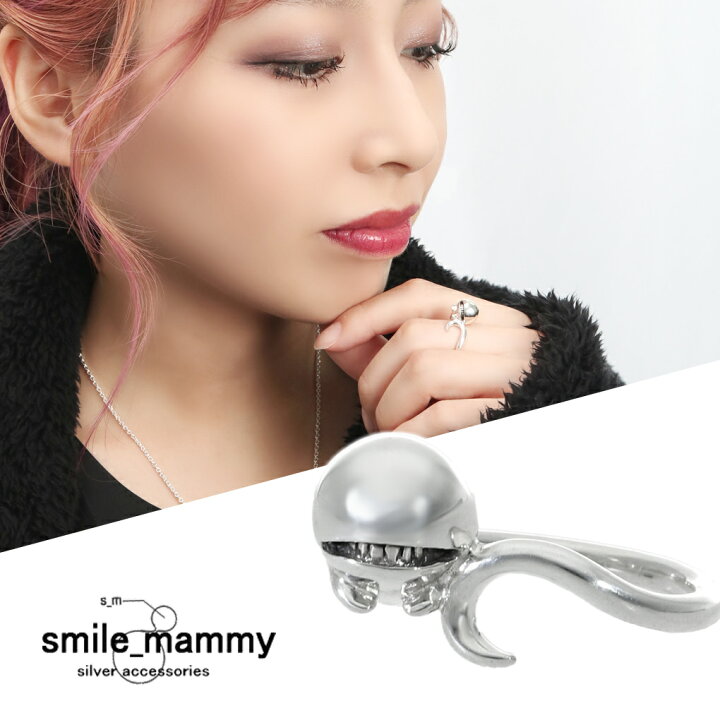 楽天市場】smile_mammy おばけ アンチ スマイル リング 指輪 5〜19号 