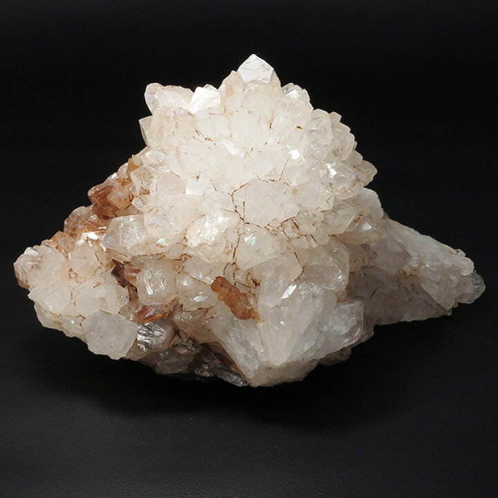 楽天市場】天然 レインボークォーツ 水晶 クラスター インド 