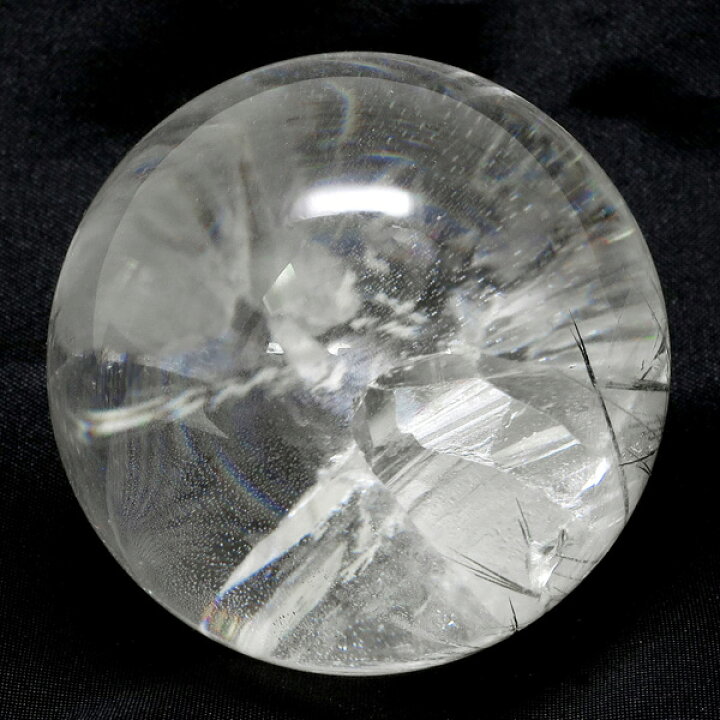 楽天市場】最高級 天然 貫入水晶 丸玉 約48mm 天然石 パワーストーン 