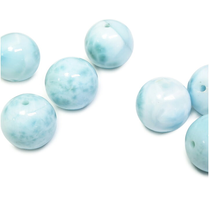 楽天市場】ラリマー 12mm 天然石 ビーズ 丸玉 1玉売り 粒売り 