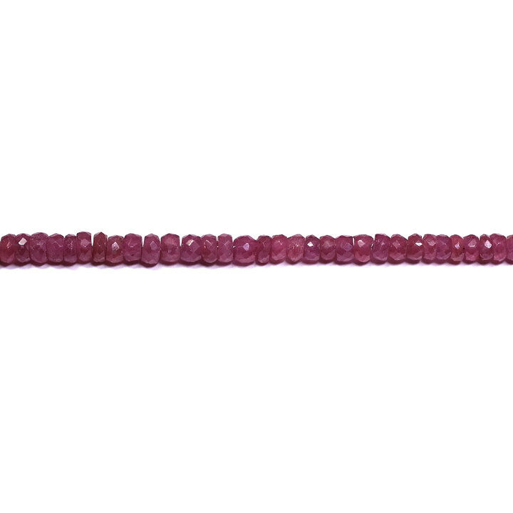 楽天市場】ルビー 約2.5〜3.5mm 天然石 ビーズ ボタンカット 