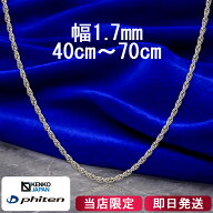 ファイテン 限定品 チタンネックレス ダブルあずき 幅1.7mm 40〜60cm 日本製 スポーツ ファイテンネック…