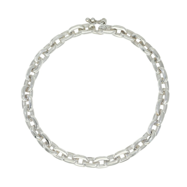 楽天市場】幅6.5mm あずきチェーン シルバーブレスレット 20cm  