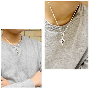 楽天市場 天然石 シャイニングスター シルバーネックレス チェーン付 タンザナイト アクアマリン トルマリン メンズ ネックレス ペンダント シルバー925 星 オクタグラム 男性 彼氏 プレゼント 人気 ブランド おしゃれ 新宿 銀の蔵