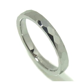 ヘキサゴンカット タングステンリング 7～21号 メンズ レディース 銀の蔵 タングステン 指輪 メンズリング 男性用指輪 プレゼント 人気 おしゃれ