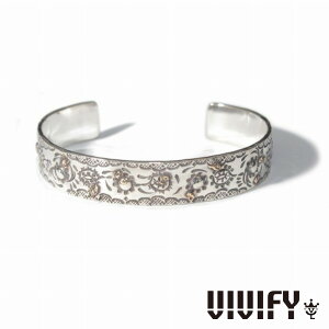 VIVIFY rrt@C ANZT[ uXbg oO Vo[ S[h Paisley Bangle w Gold