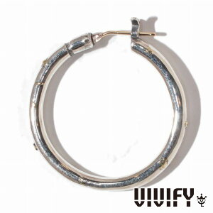 VIVIFY rrt@C ANZT[ t[vsAX Vo[ K18S[h|Xg Hoop Pierce XL 3mm body w Gold 1P Ўp