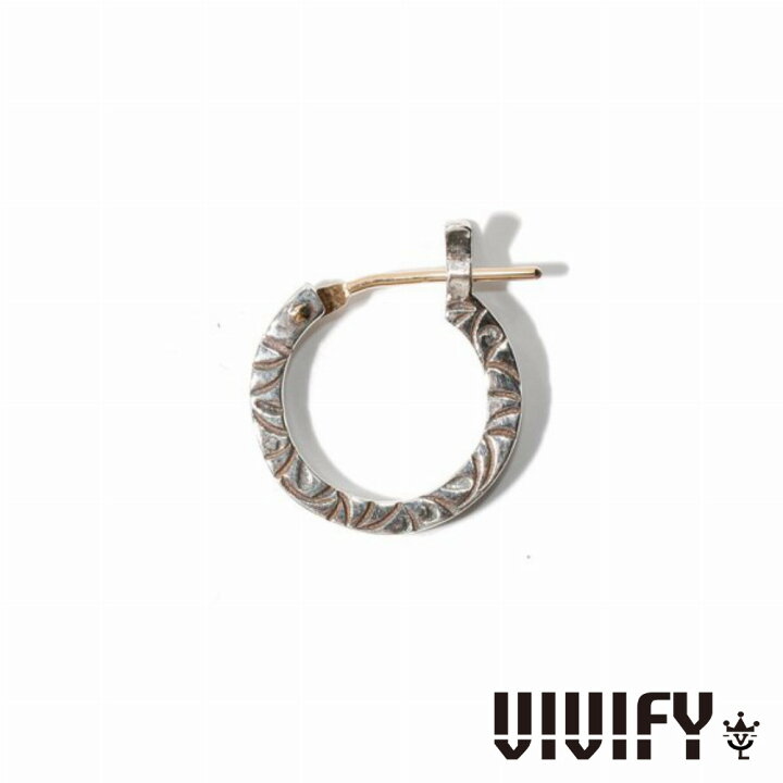 楽天市場】VIVIFY ビビファイ アクセサリー フープピアス シルバー K18 