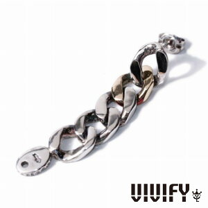 VIVIFY ビビファイ アクセサリー ピアス シルバー ゴールド 2way CavalryChainPierce K10 1P 片耳用