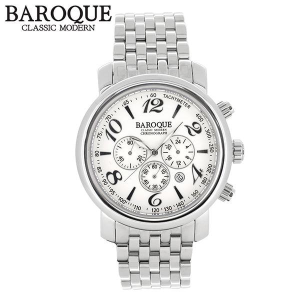 BAROQUE 腕時計 ブランド ウォッチ GENIO BA1005S-04M 時計 メンズ アクセサリー ファッション カジュアル バロック  メンズ腕時計 人気腕時計 ブランド時計 プレゼント おしゃれ | 新宿 銀の蔵