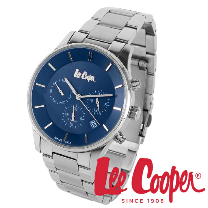 楽天市場】Lee Cooper 腕時計 ブランド ウォッチ lc6857.390 ネイビー 