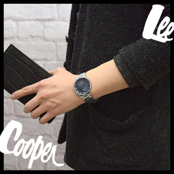楽天市場】Lee Cooper 腕時計 ブランド ウォッチ lc6857.390 ネイビー 