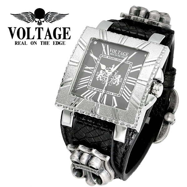 楽天市場】VOLTAGE ヴォルテージ BRAVE 4 ブラック 腕時計 メンズ