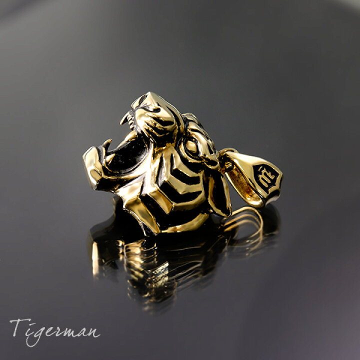 楽天市場】ウルフマン タイガーマン 虎 ペンダントトップ チェーンなし 