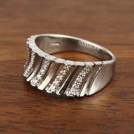 PT900 ダイヤモンド ツイスト カーブ プラチナリング 指輪 プラチナ リング 天然 ダイヤ 幅広 ボリューム ストライプ 上品 華やか 普段使い 大人 ベーシック 結婚記念日 アクセサリー 誕生日 レディース 女性 記念日 ギフト プレゼント おしゃれ
