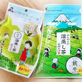 【合計￥1188を割引】ふじのくに お茶壺　深蒸し茶100g×2袋セット【荒茶】【静岡茶】【無農薬茶】【お試し】【送料無料】【メール便】【新茶販売中】