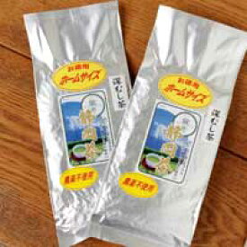 お徳用 静岡茶150g袋×2本セット【深蒸し茶】【荒茶】【静岡茶】【無農薬茶】【お試し】【送料無料】【メール便発送】【サンプルおまけ付】