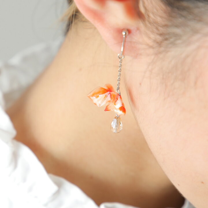 楽天市場】Original Jewel 金魚 美濃和紙 手すき オリガミアクセサリー 