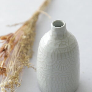 doily ベース S 一輪挿し 花瓶 フラワーベース 化粧箱入り 白 マット シンプル 202509SS