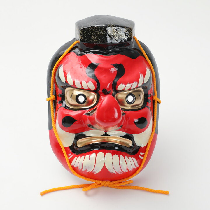楽天市場 張り子面 天狗 テング てんぐ 魔除け お面 縁起物 飾り リュウコドウ 京都 ぎんやんま 京うちわ 扇子専門店 ぎんやんま