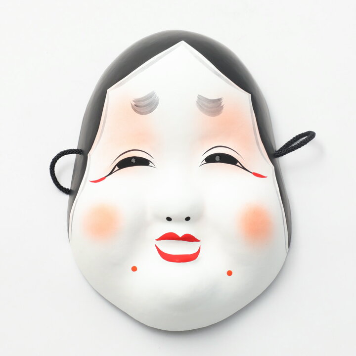 楽天市場 張り子面 おかめ おたふく ひょっとこ お面 縁起物 飾り リュウコドウ 京都 ぎんやんま 京うちわ 扇子専門店 ぎんやんま