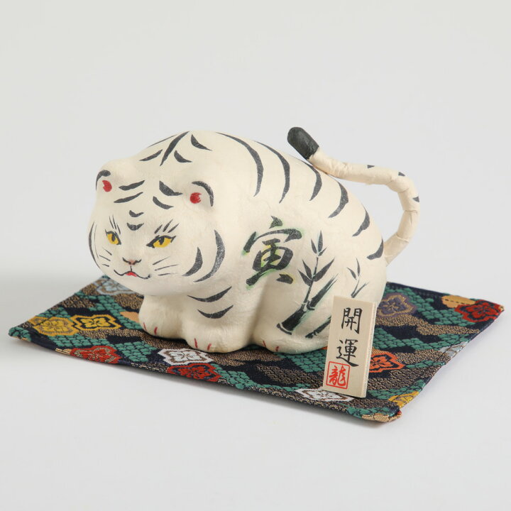 ☆お買い得☆2022年干支☆寅・虎ちぎり和紙のお飾り☆ちぎり和紙