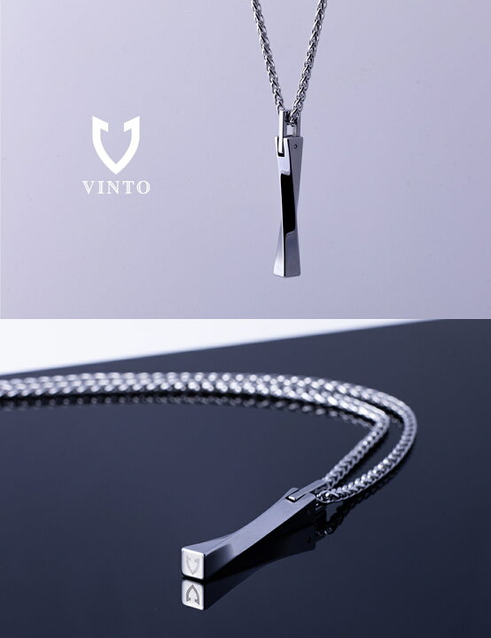 楽天市場】《楽天1位受賞》 VINTO ネックレス メンズ シンプル 