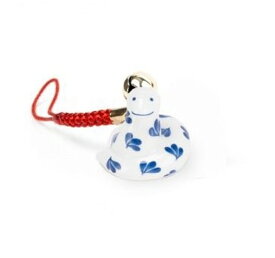 リサラーソン 根付キーホルダー（ここからつづくへび・あおい） 干支巳 LISA LARSON