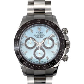 ROLEX ロレックス デイトナ 116506 腕時計 プラチナ 自動巻き アイスブルー文字盤【中古】 メンズ