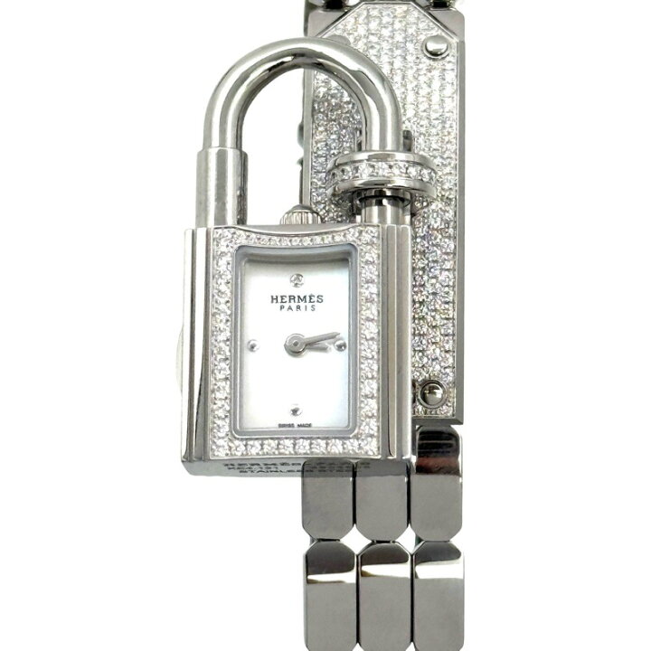 楽天市場】HERMES エルメス ケリーウォッチ ブレスレットダイヤ KE4  