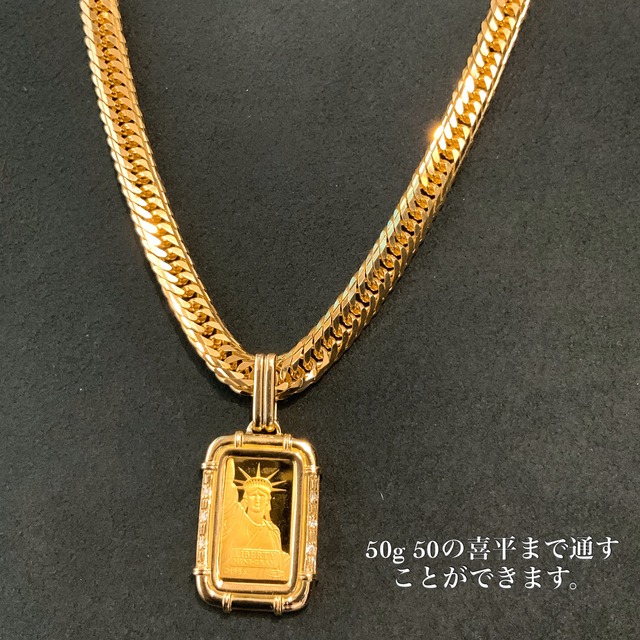 楽天市場】K18 K24 2g Liberty Ingot Diamond pendant 純金 リバティ 