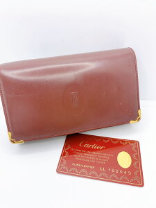 �y�����i!!�zCartier/�J���e�B�G ���f�B�[�X2�܂���z �}�X�g���C�� �{���h�[ ���b�h CUIRS/LETHER ���U�[ LL152049