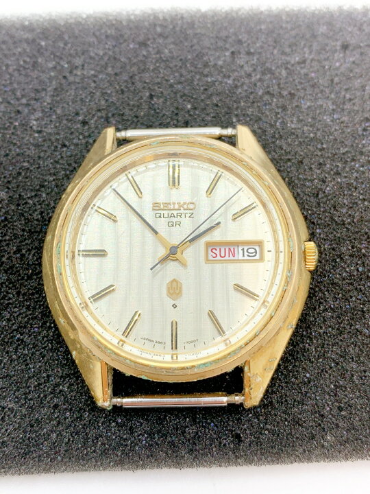 楽天市場】【卸価格!!】SEIKO/セイコー QUARTZ/クォーツ QR メンズ 