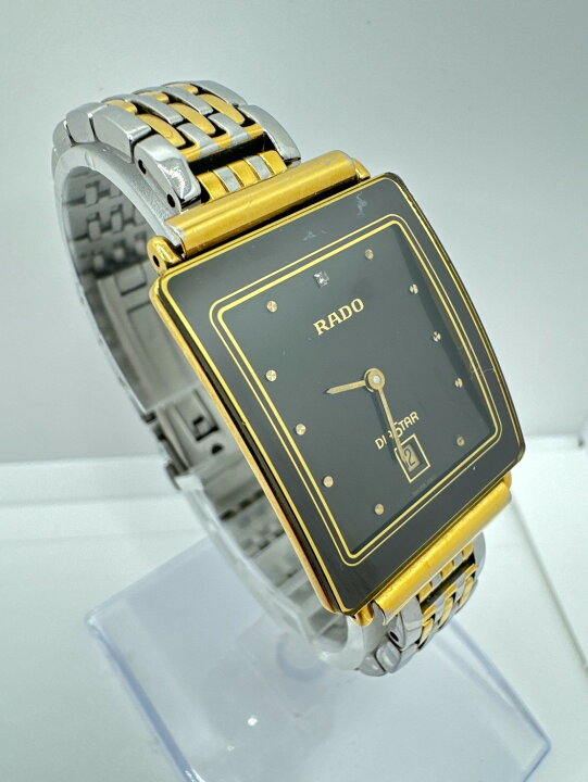 楽天市場】【卸価格!!】 RADO/ラドー ダイヤスター ゴールド/ブラック 
