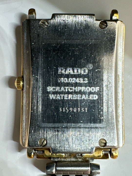 楽天市場】【卸価格!!】 RADO/ラドー ダイヤスター ゴールド/ブラック 