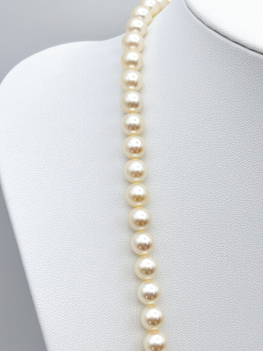 楽天市場】【卸価格!!】 パールネックレス silver/シルバー刻印 ロング 