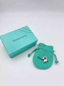 【卸価格!!】TIFFANY&Co/ティファニー double teardrop/ダブルティアドロップ Elsa Peretti/エルサ・ペレッティ ネックレス・ペンダント シルバー925/silver925 YY239