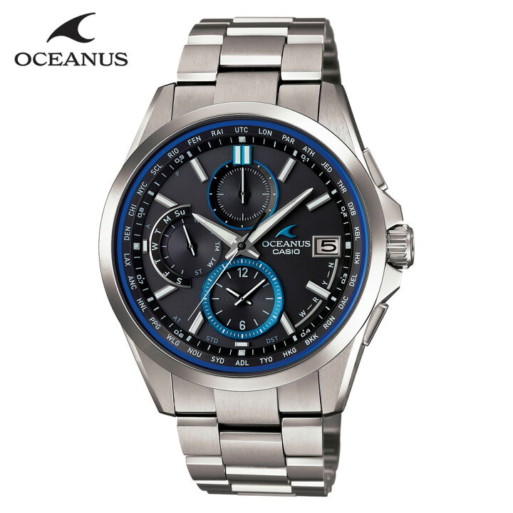 楽天市場】カシオ CASIO オシアナス メンズ 電波ソーラー チタン OCW 