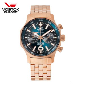 �y���w�����T���z�{�X�g�[�N���[���b�p VOSTOK EUROPE �����Y �G�N�X�s�f�B�V���� �m�[�X �|�[�� 6S21-595B645B ���K�i