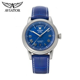 ご購入特典つき アビエイター ダグラス デイデイト V.3.35.0.276.4 自動巻 腕時計 メンズ 飛行機 パイロット AVIATOR 正規品