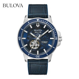 ご購入特典つき ブローバ BULOVA メンズ 腕時計 国内正規品 自動巻 マリンスター 96A291