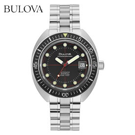 ご購入特典つき ブローバ BULOVA メンズ 腕時計 国内正規品 自動巻 デビルダイバー 96B344 アーカイブスシリーズ