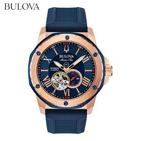 ご購入特典つき ブローバ BULOVA メンズ 腕時計 国内正規品 自動巻 マリンスター 98A227